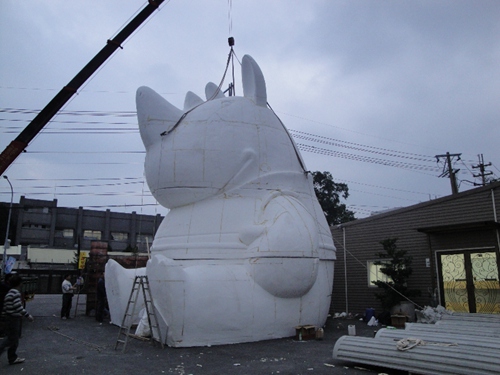 泡沫雕塑